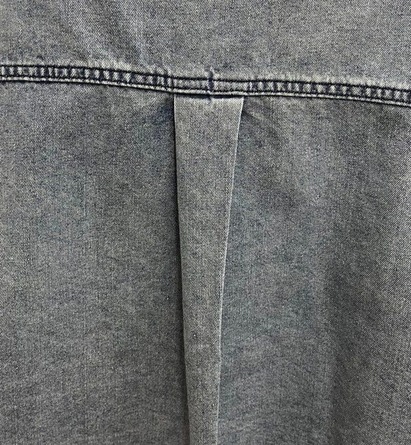  「デニムオーバーショートシャツ」|シャツ・ブラウス|