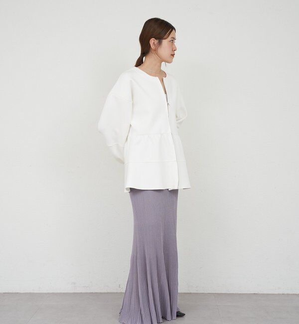  「ポンチペプラムトップス」|Tシャツ・カットソー|