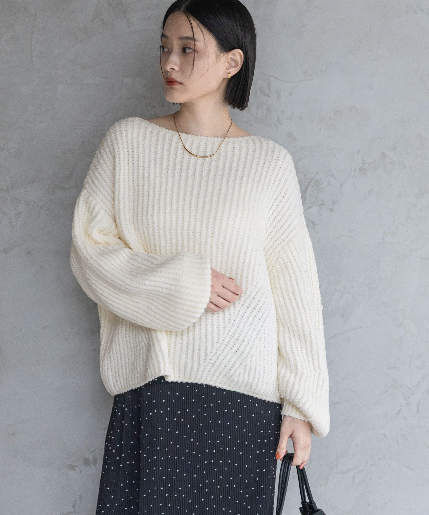A part by 「クリーミーモールニットプルオーバー」|ニット・セーター|