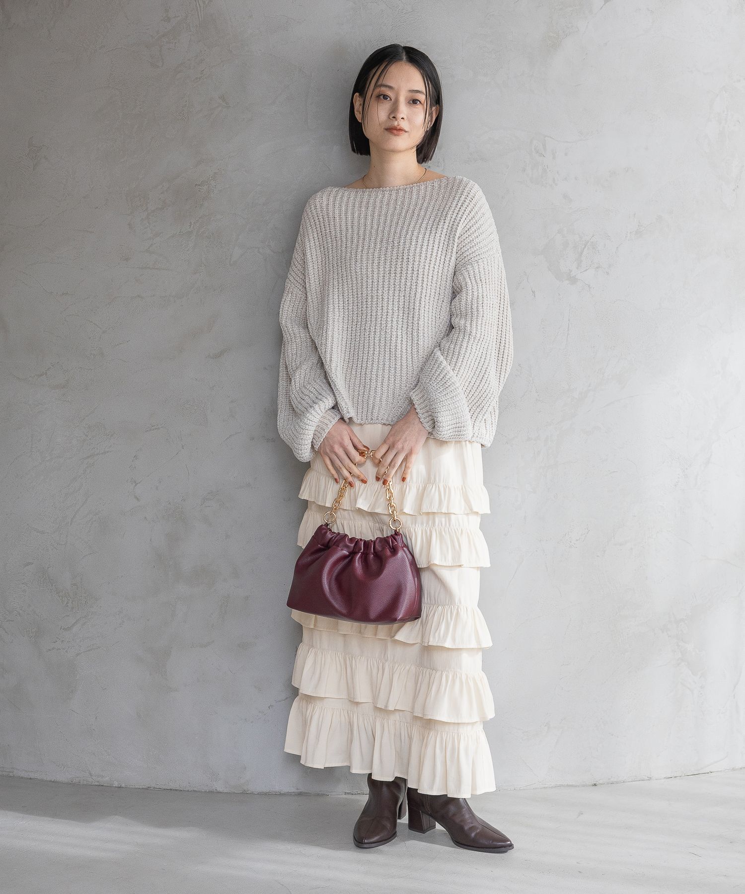 A part by 「クリーミーモールニットプルオーバー」|ニット・セーター|