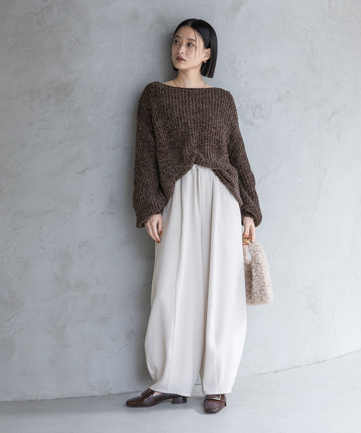 A part by 「クリーミーモールニットプルオーバー」|ニット・セーター|