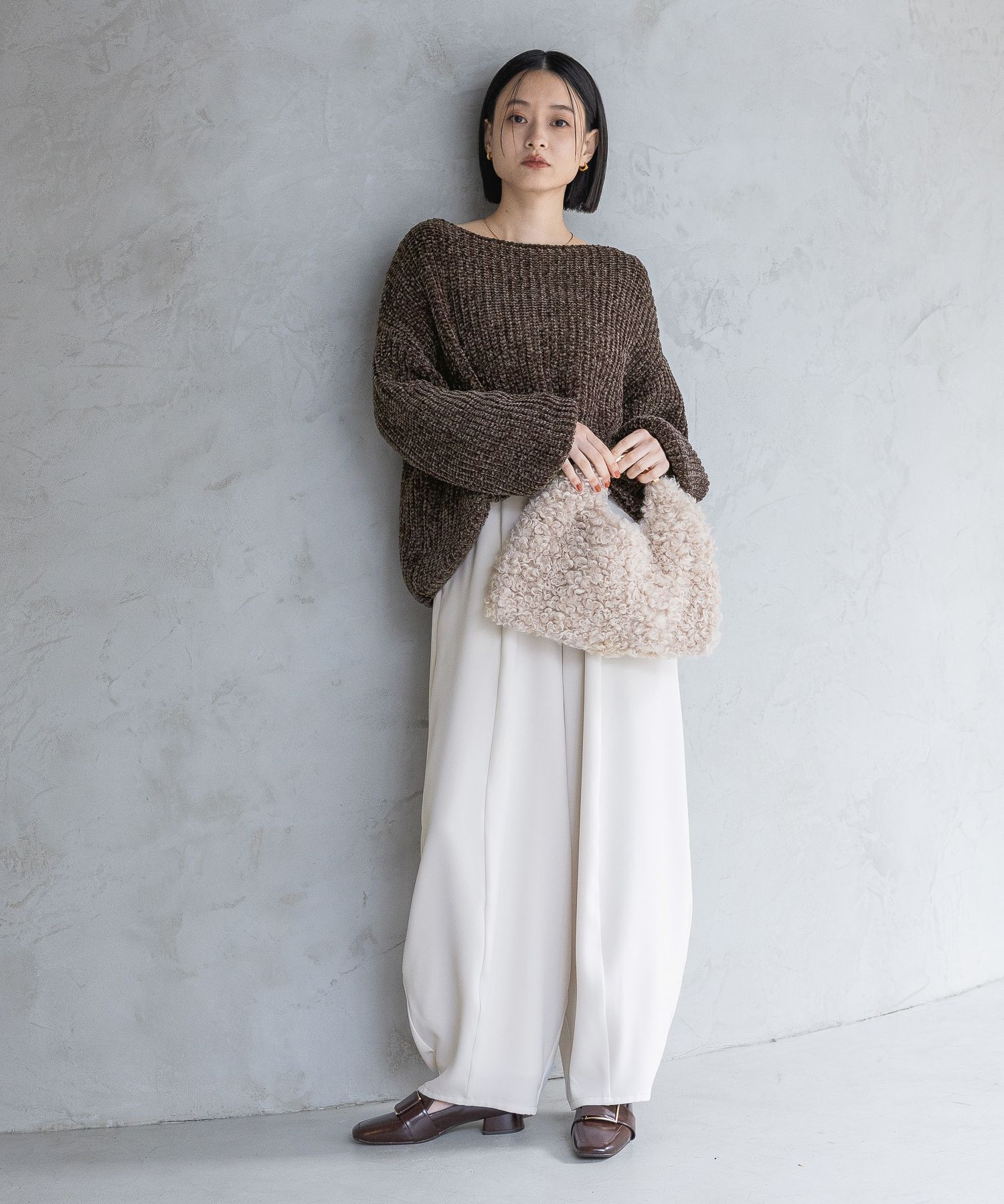 A part by 「クリーミーモールニットプルオーバー」|ニット・セーター|