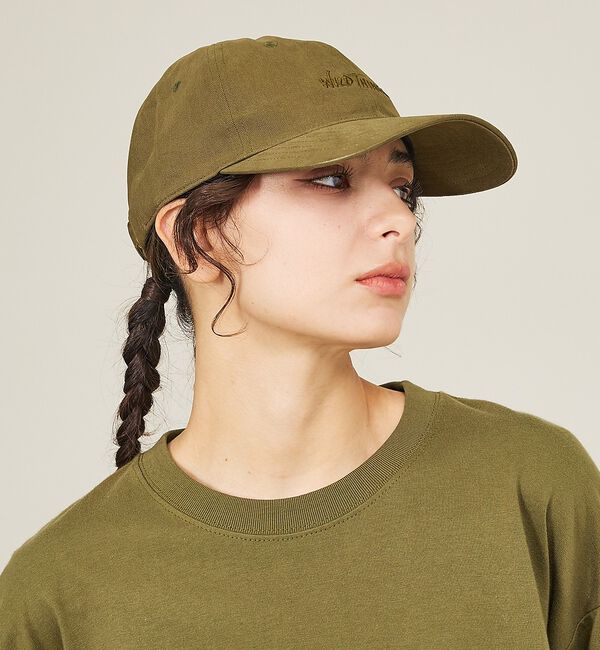 ABAHOUSE「【WILDTHINGS / ワイルドシングス】COTTON TWILL LOGO」|その他|カーキ