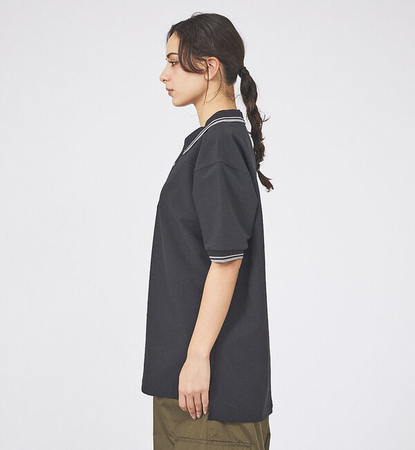 ABAHOUSE「【TAION / タイオン】 NON DOWN BASIC JERSEY FAB」|ポロシャツ|