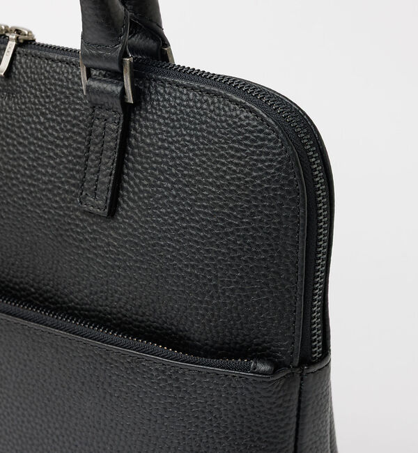 alfredoBANNISTER「【A4対応 / 通勤鞄】シボレザー ブリーフケース / ビジネスバッグ」|ビジネスバッグ|