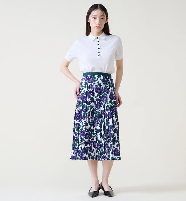 TIARA「ポロニットプルオーバー」|ニット・セーター|