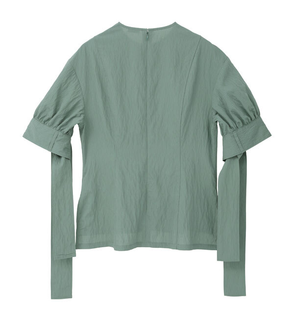 TIARA「リボンスリーブブラウス」|シャツ・ブラウス|