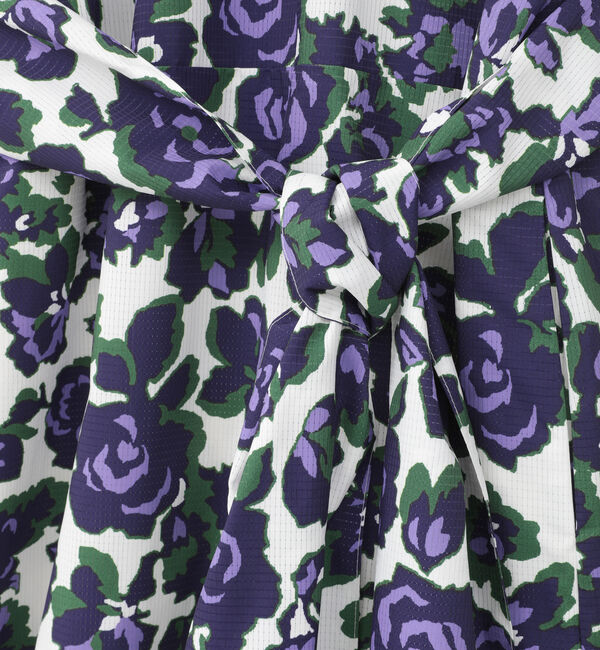 TIARA「オールドローズプリントリボンワンピース」|ワンピース|