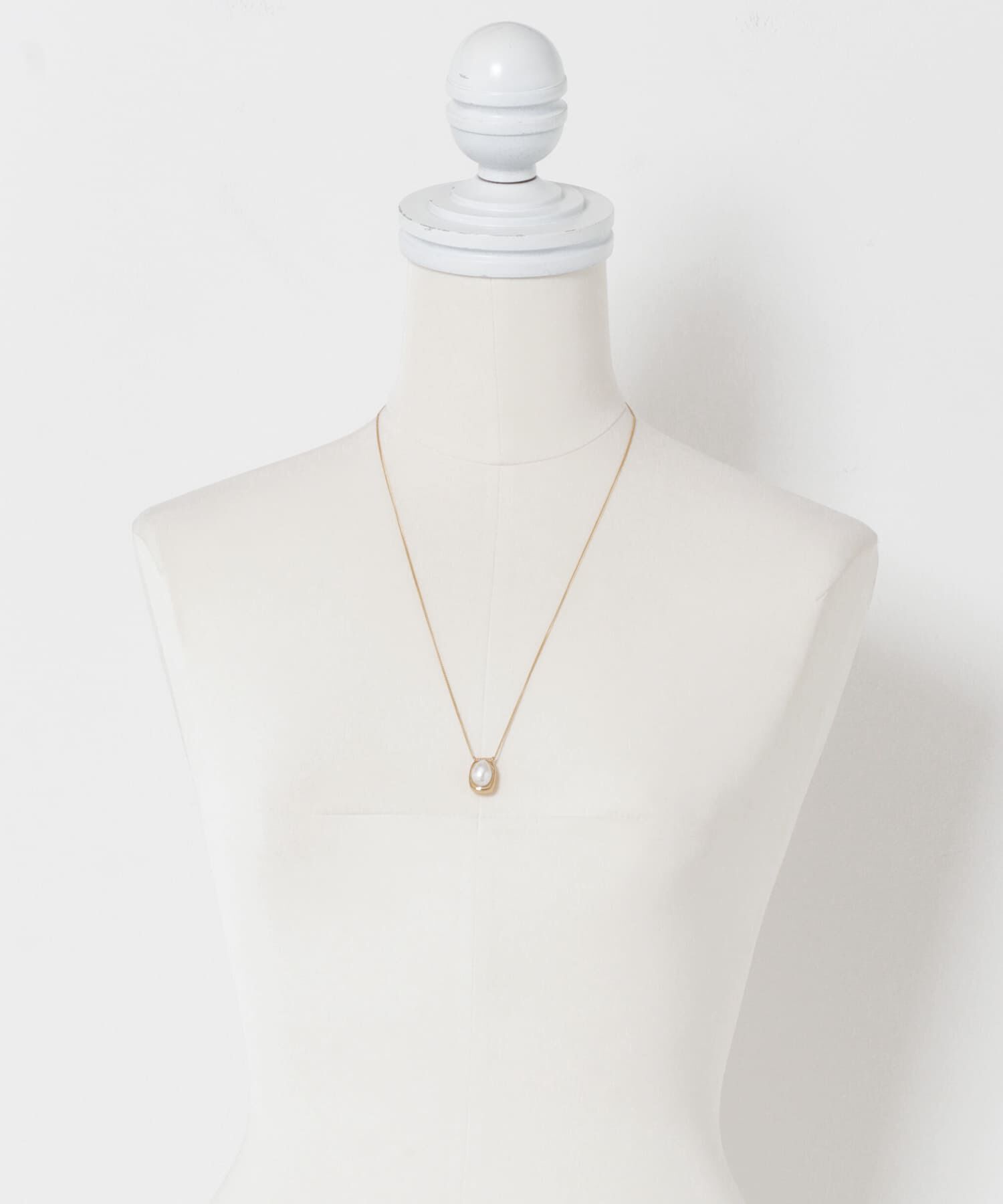 URBAN RESEARCH「PLOW　PEARL TOP NECKLACE」|ネックレス|