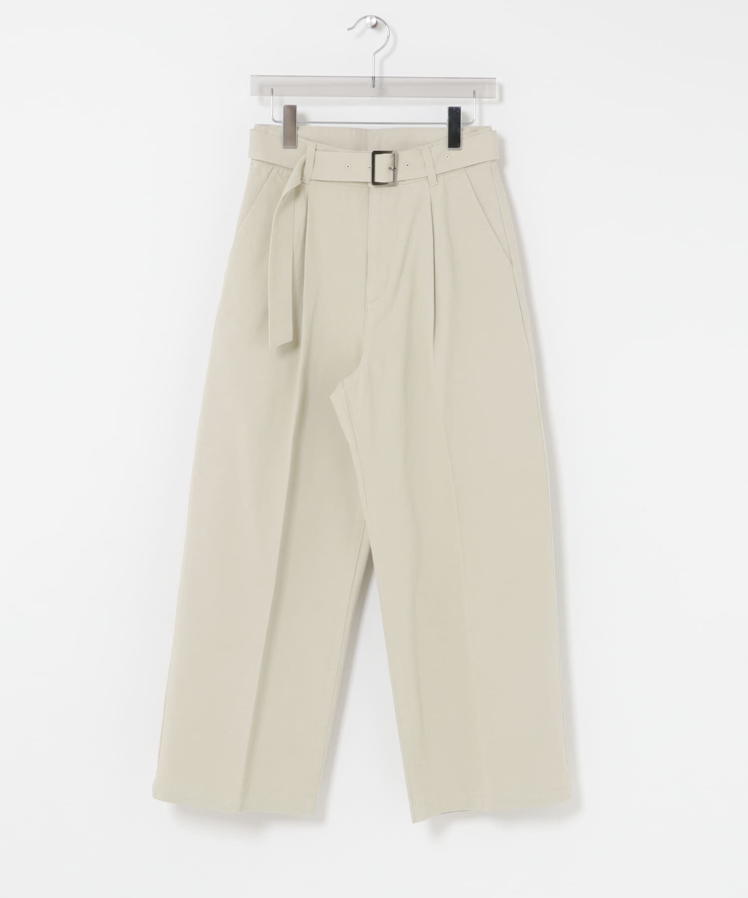 URBAN RESEARCH「『3サイズ展開』ベルト付きタックワイドチノパンツ」|その他|