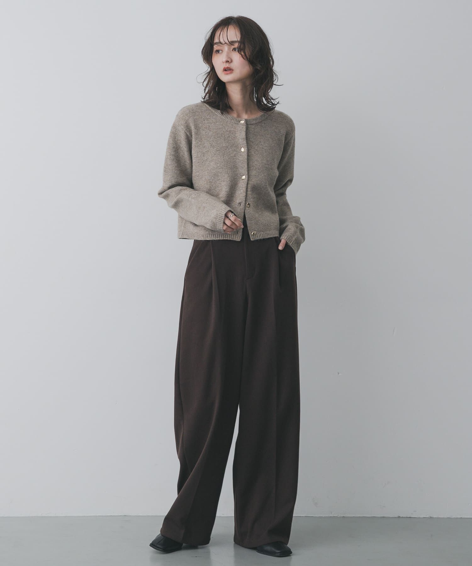 SENSE OF PLACE by URBAN RESEARCH「『洗濯可』メタルボタンカーディガン」|カーディガン|