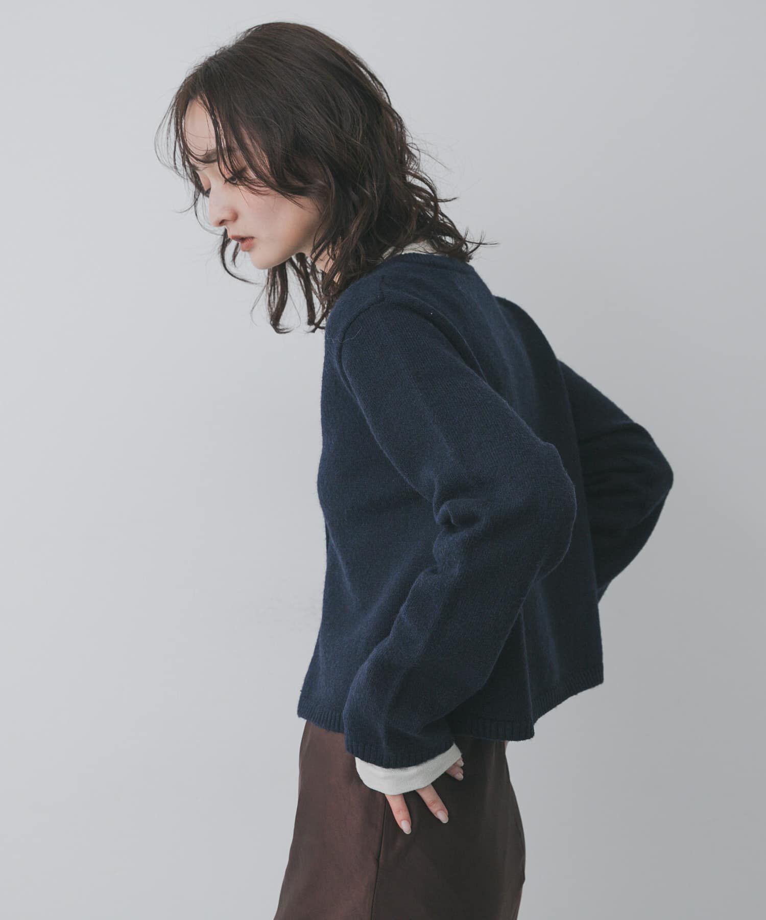 SENSE OF PLACE by URBAN RESEARCH「『洗濯可』メタルボタンカーディガン」|カーディガン|