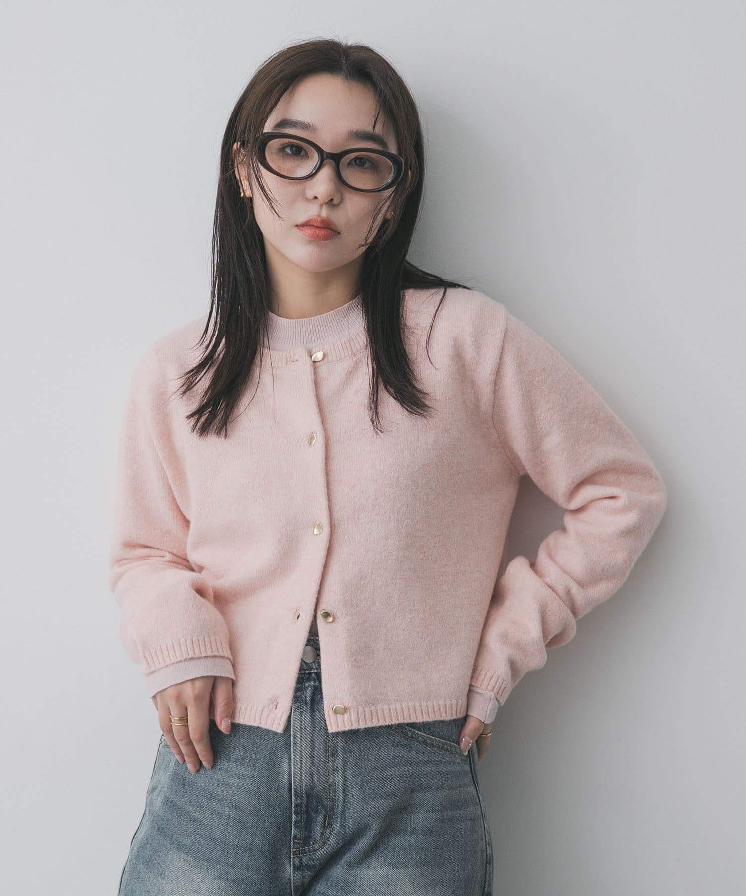 SENSE OF PLACE by URBAN RESEARCH「『洗濯可』メタルボタンカーディガン」|カーディガン|