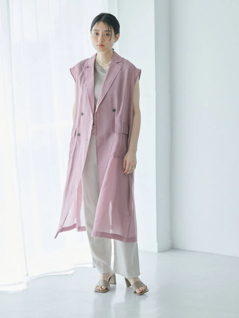  「ノースリーブカットプルオーバー」|Tシャツ・カットソー|