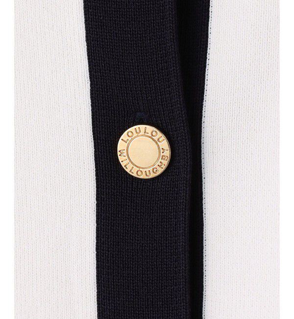 LOULOU WILLOUGHBY「◇【LOULOU WILLOUGHBY】バイカラーコンパクトカーディガン」|カーディガン|