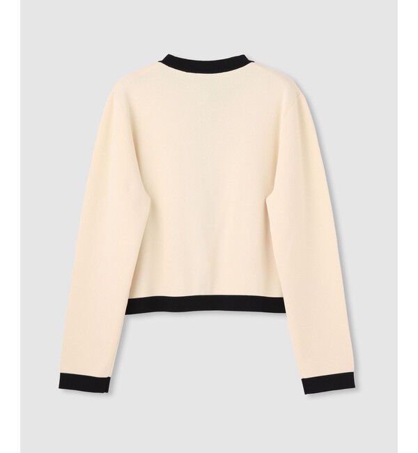 LOULOU WILLOUGHBY「◇【LOULOU WILLOUGHBY】バイカラーコンパクトカーディガン」|カーディガン|