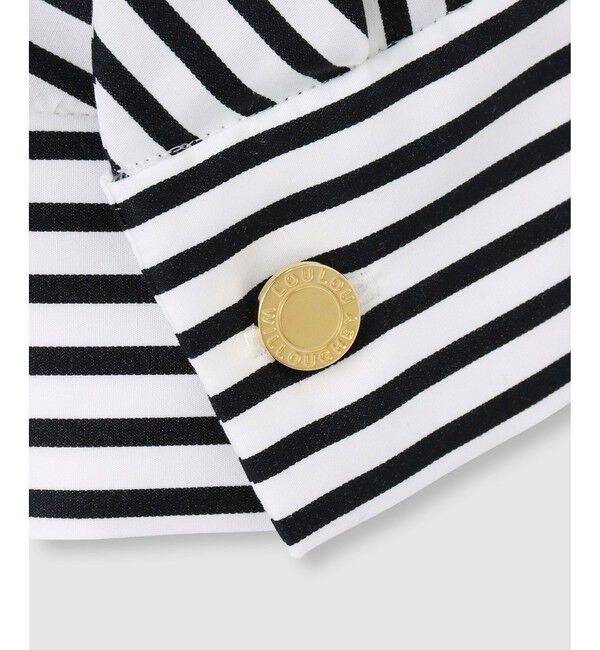 LOULOU WILLOUGHBY「【LOULOU WILLOUGHBY】タックパフシャツワンピース」|ワンピース|