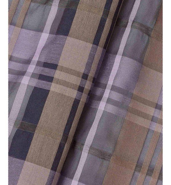 allureville「シアーチェックボウブラウス」|シャツ・ブラウス|