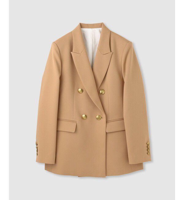 LOULOU WILLOUGHBY「【LOULOU WILLOUGHBY】ポリドビーダブルジャケット」|テーラードジャケット|