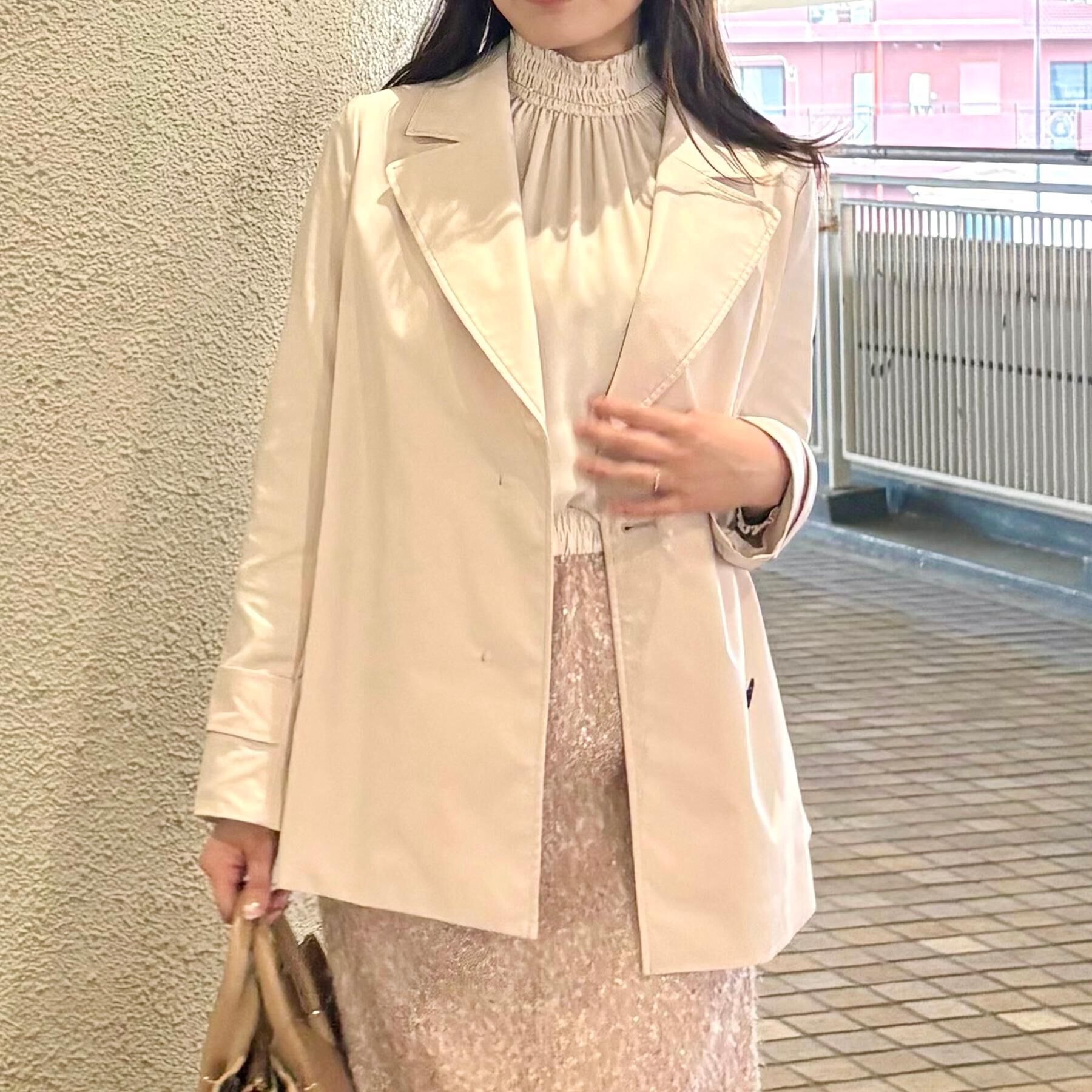 COUP DE CHANCE「【撥水加工】ミドル丈コート」|トレンチコート|