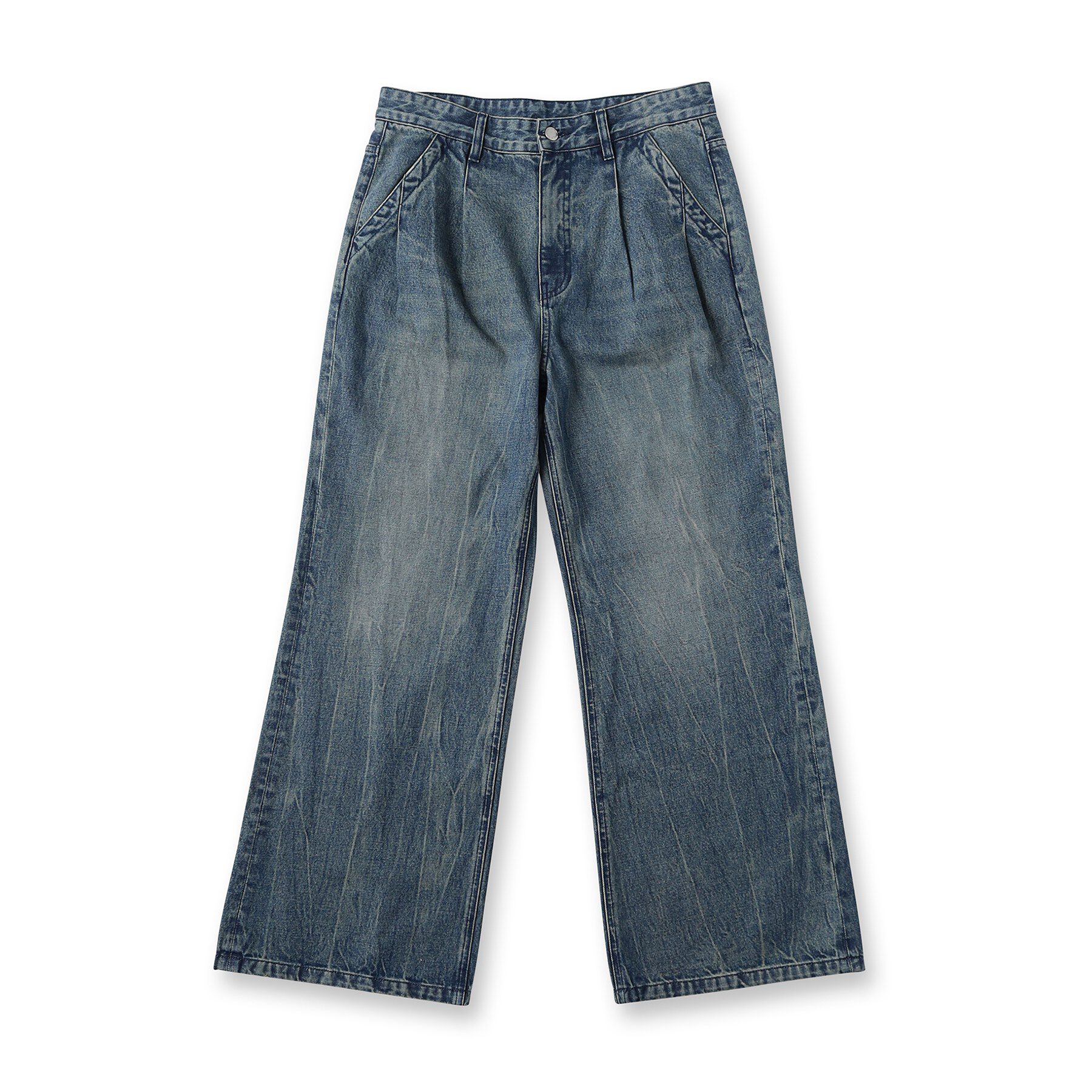 tk.TAKEO KIKUCHI「ワイドストレートレッグデニム」|デニム|