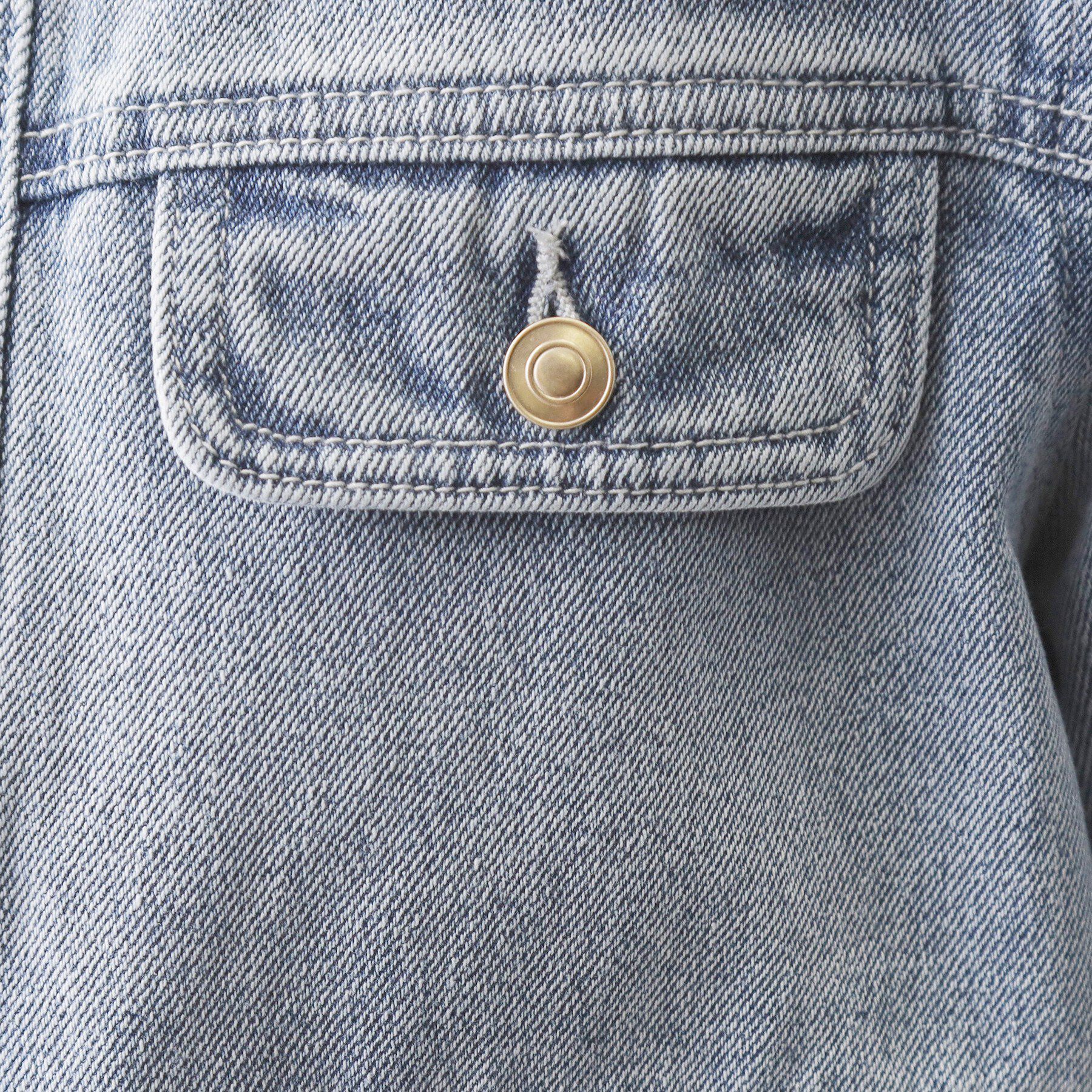 index「ミニマルノーカラーデニムジャケット【洗濯機OK】」|デニムジャケット|