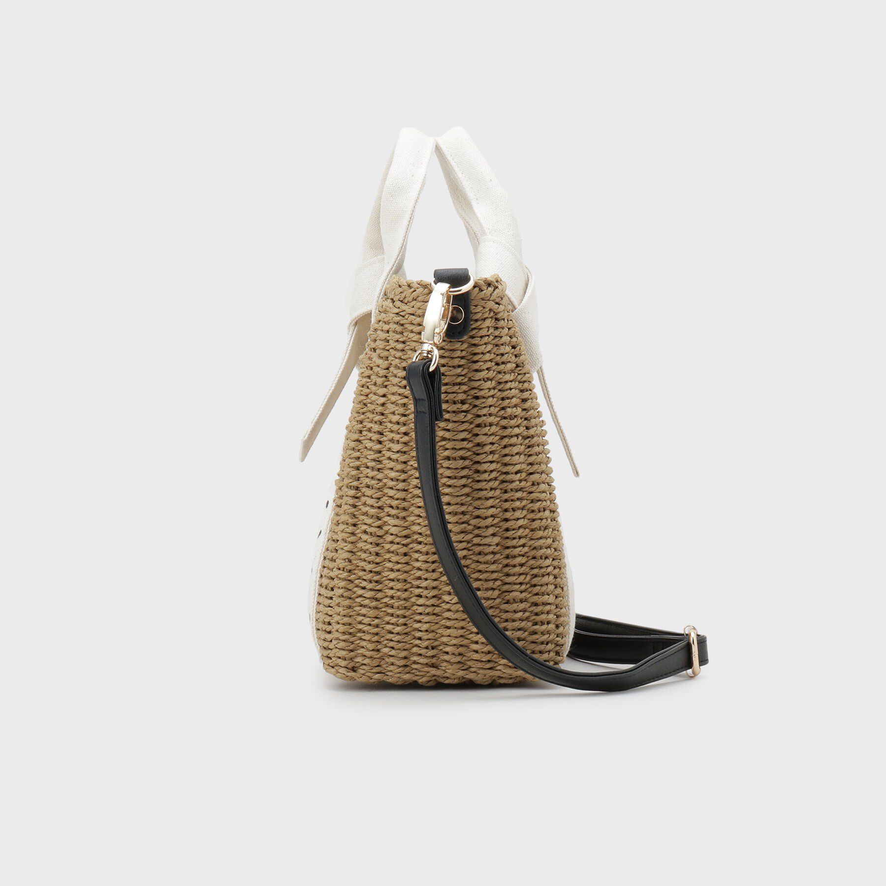 THE SHOP TK「ロゴ雑材バッグ」|ハンドバッグ|