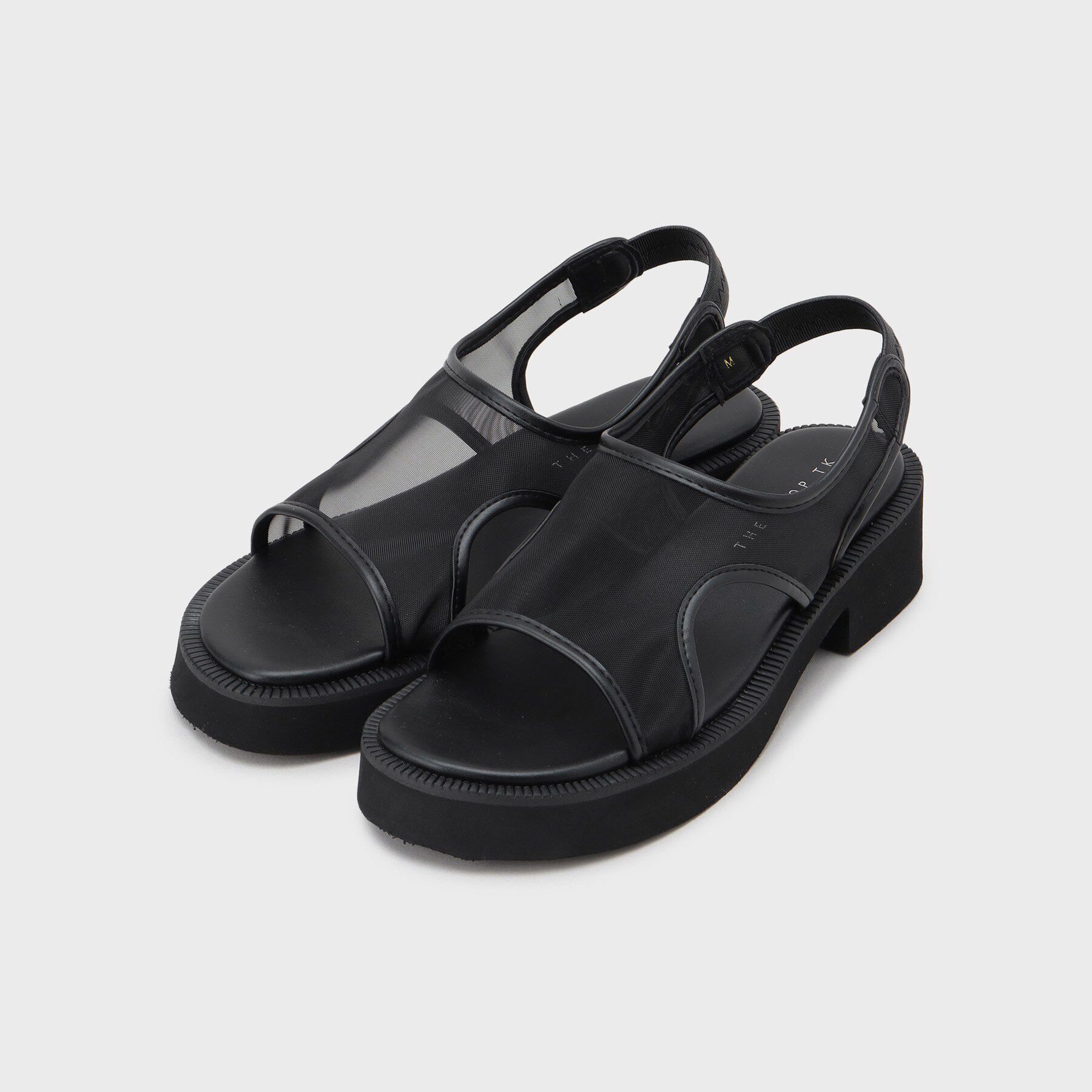 THE SHOP TK「メッシュスポーツサンダル」|サンダル|ブラック(019)