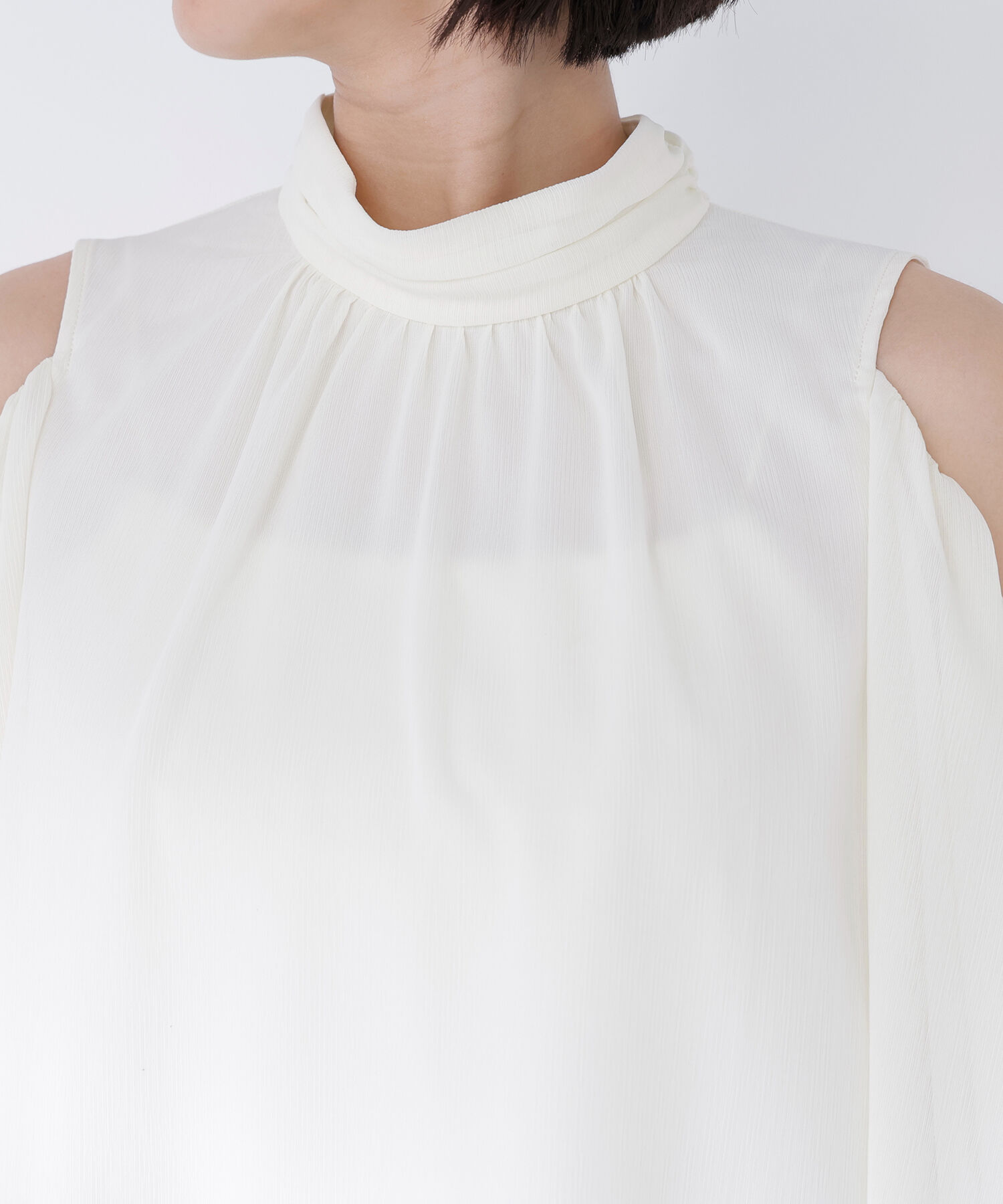  「オープンショルダーブラウス」|シャツ・ブラウス|