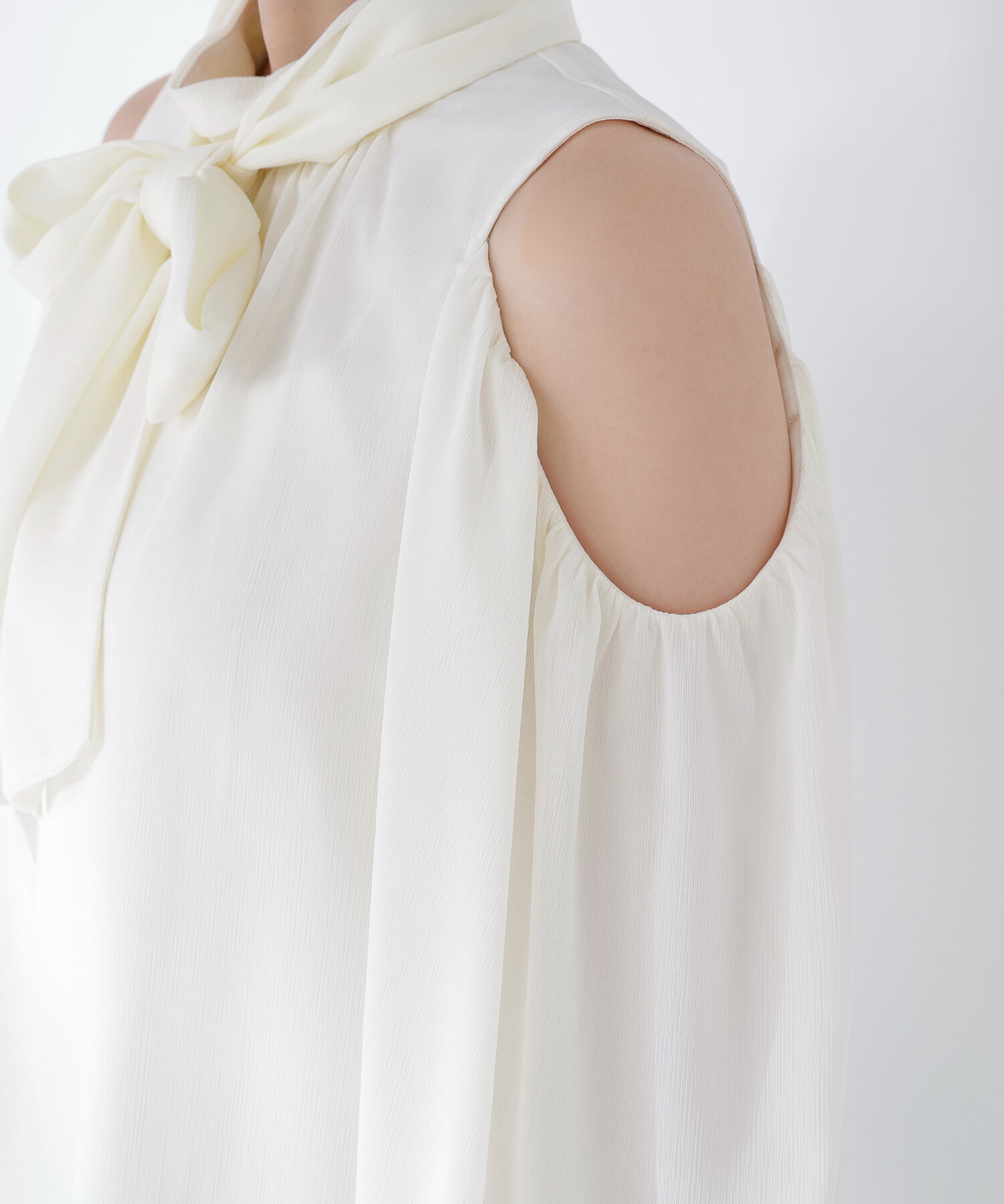  「オープンショルダーブラウス」|シャツ・ブラウス|