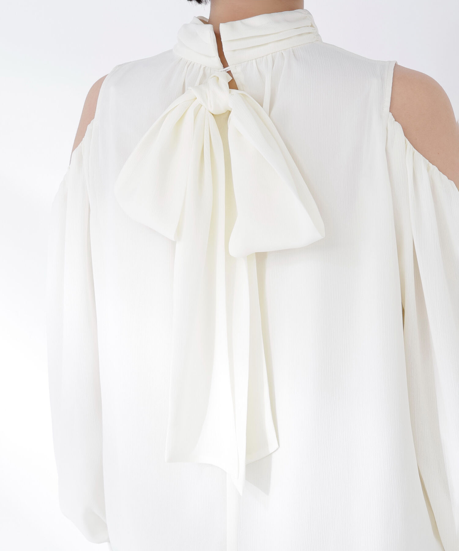  「オープンショルダーブラウス」|シャツ・ブラウス|