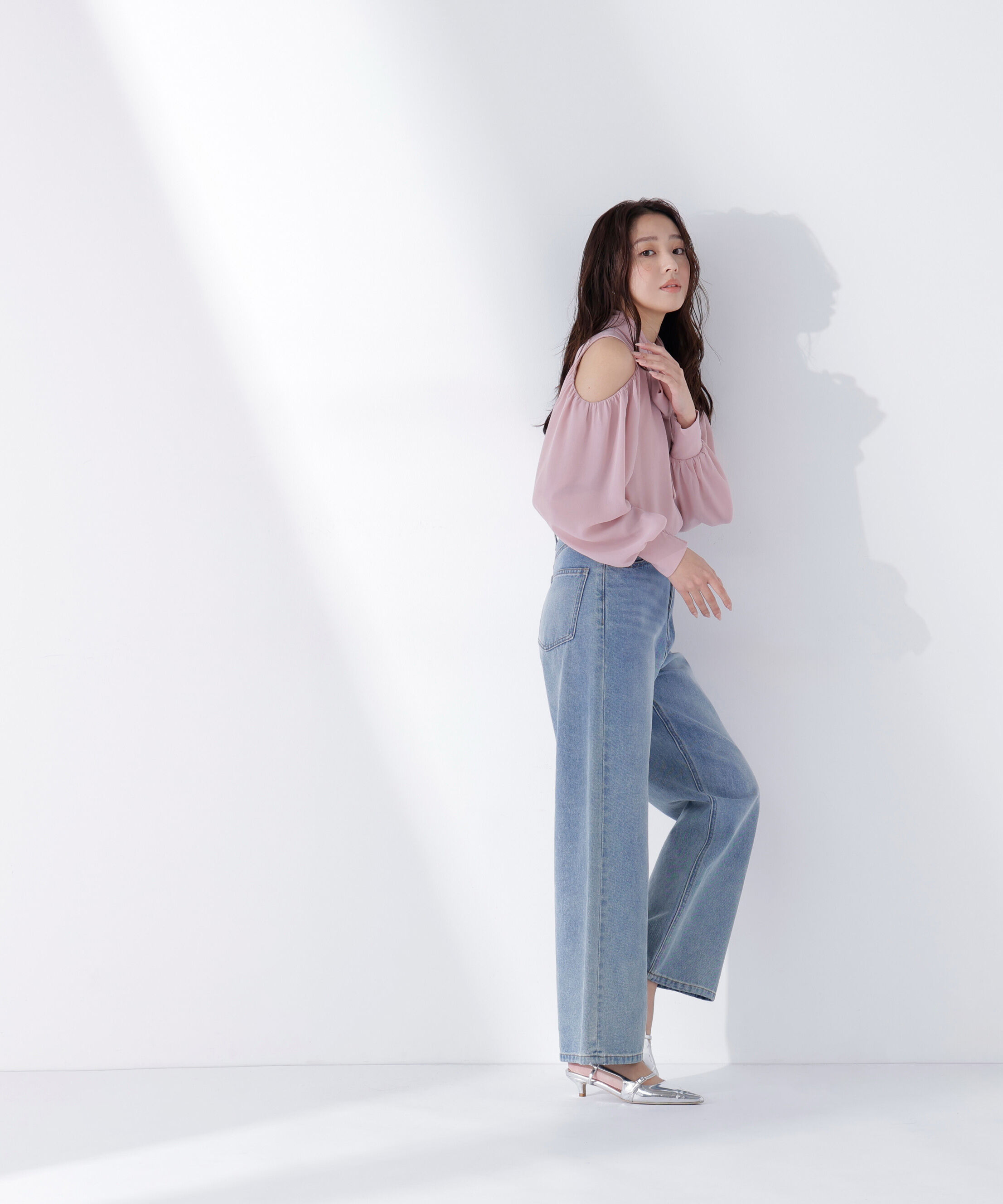  「オープンショルダーブラウス」|シャツ・ブラウス|