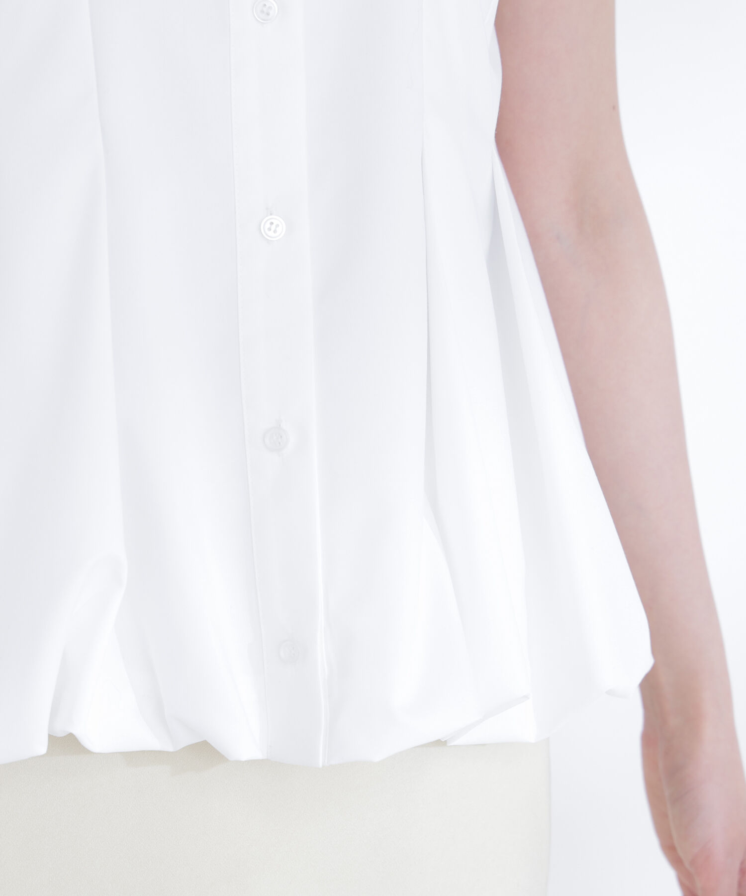  「バルーンヘムシャツ」|シャツ・ブラウス|