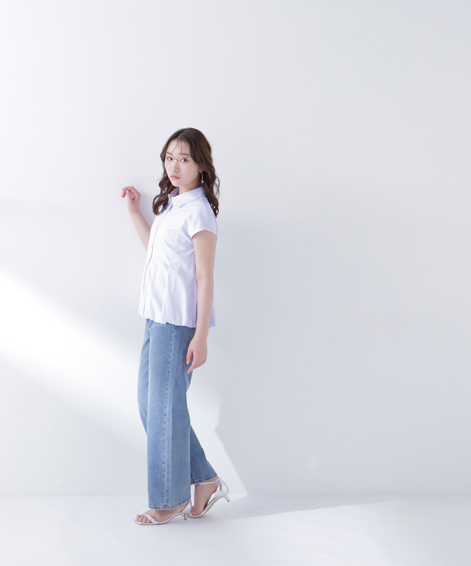  「バルーンヘムシャツ」|シャツ・ブラウス|