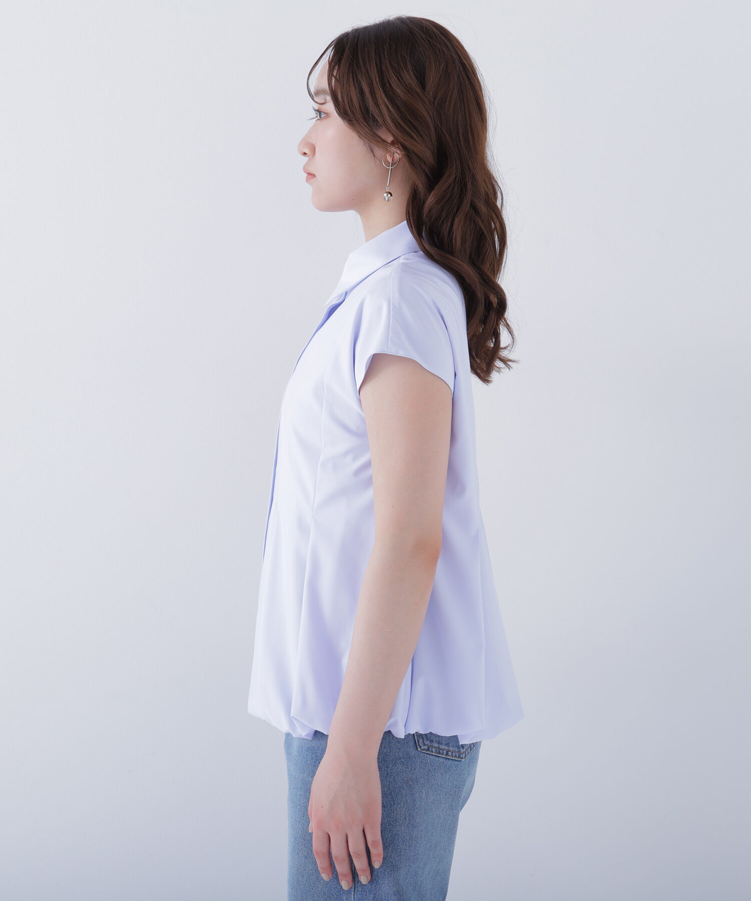  「バルーンヘムシャツ」|シャツ・ブラウス|
