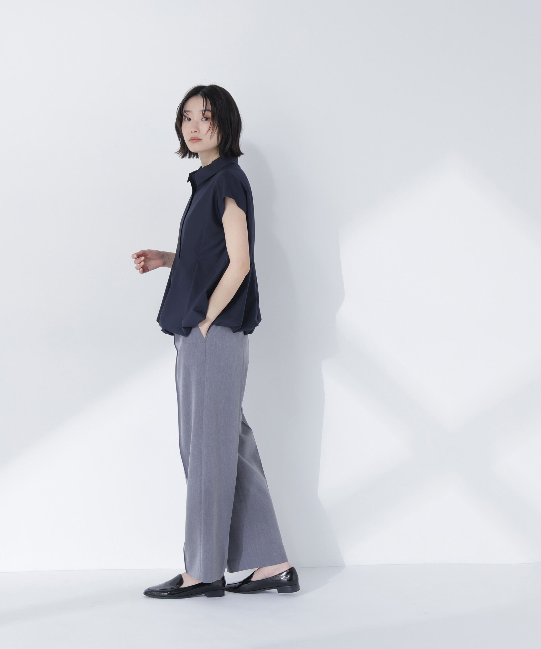  「バルーンヘムシャツ」|シャツ・ブラウス|