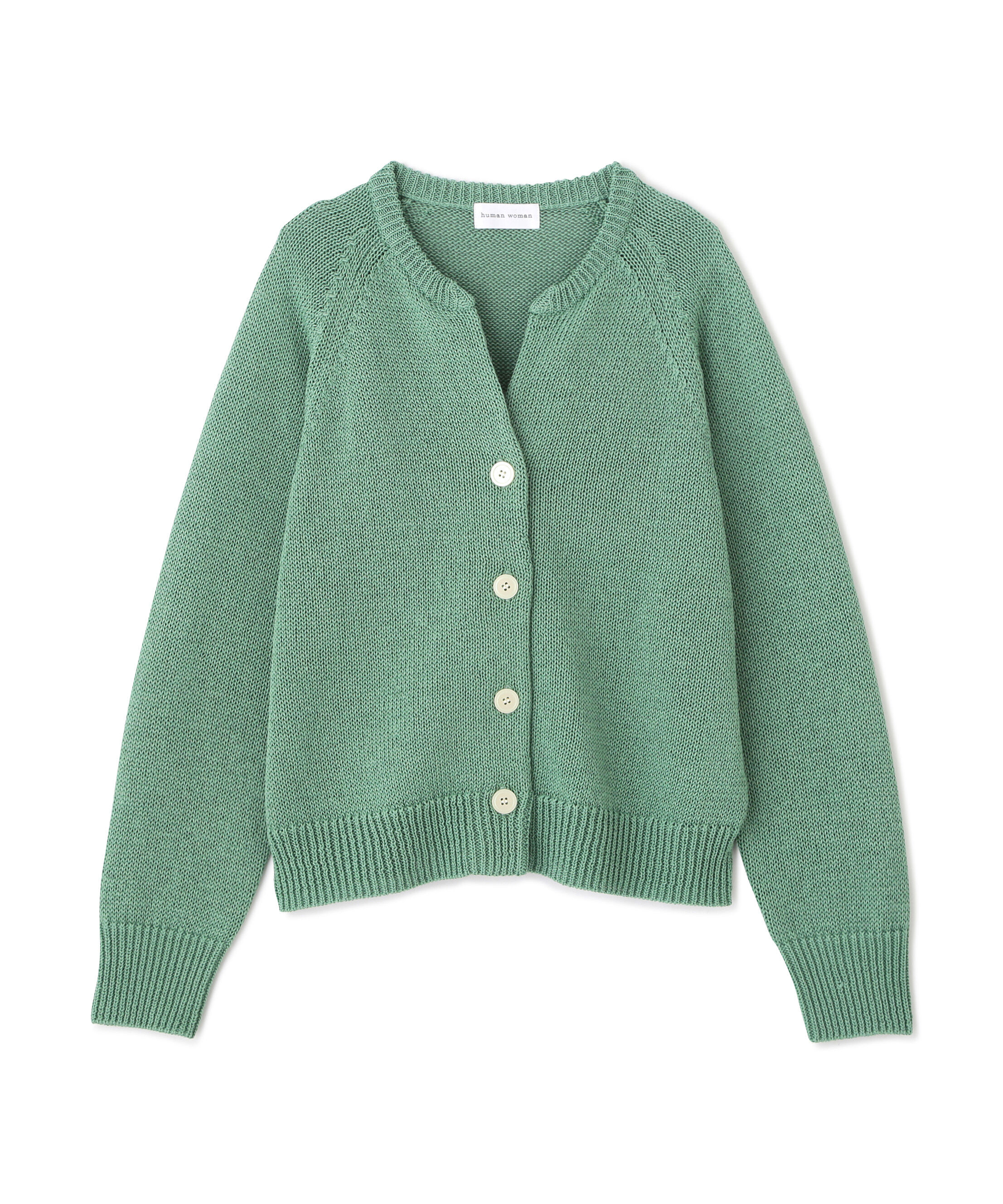  「◆《ウォッシャブル》ギマコットンキーネックカーディガン」|ニット・セーター|