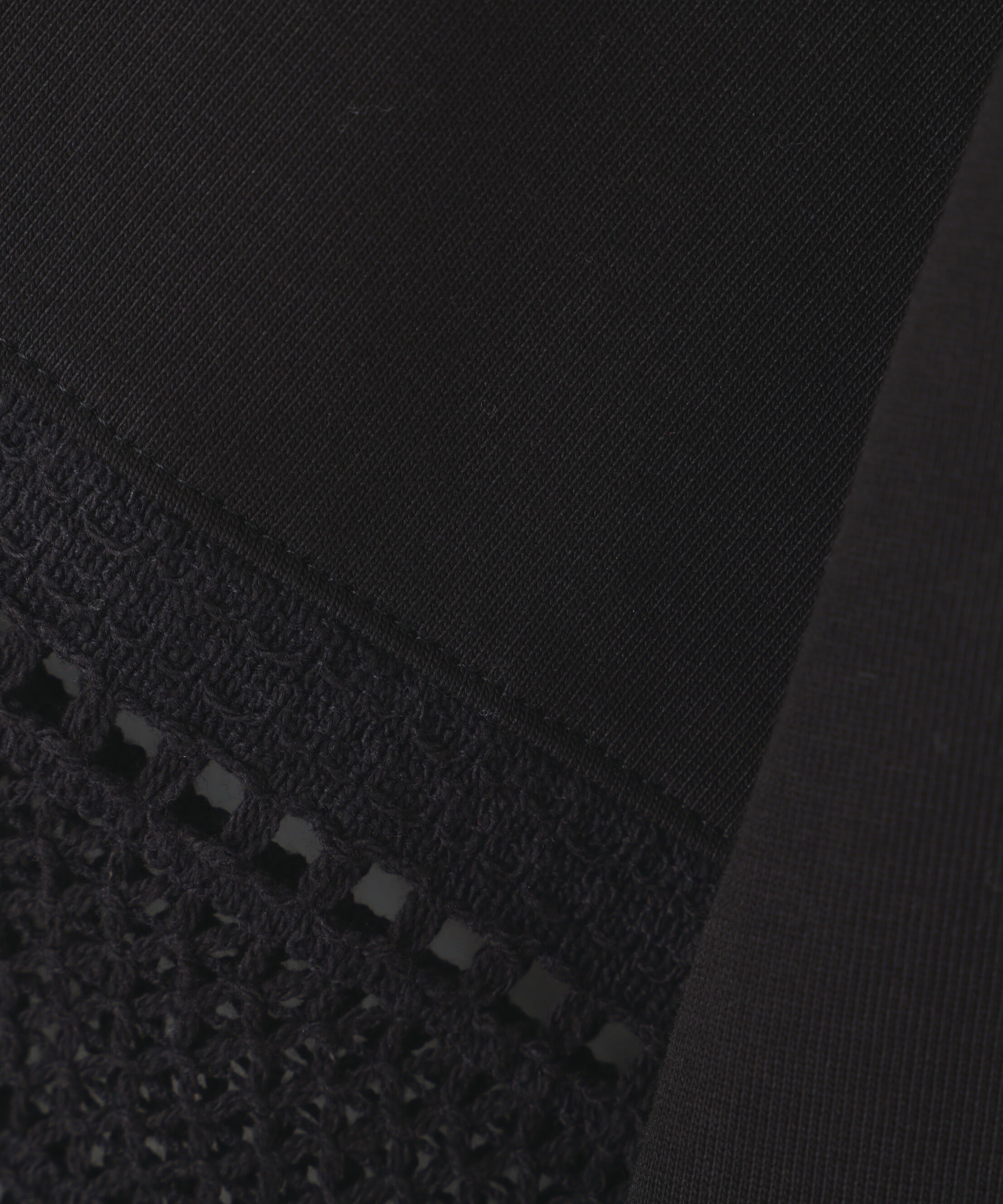  「◆袖レース強撚糸ＴＯＰＳ」|Tシャツ・カットソー|