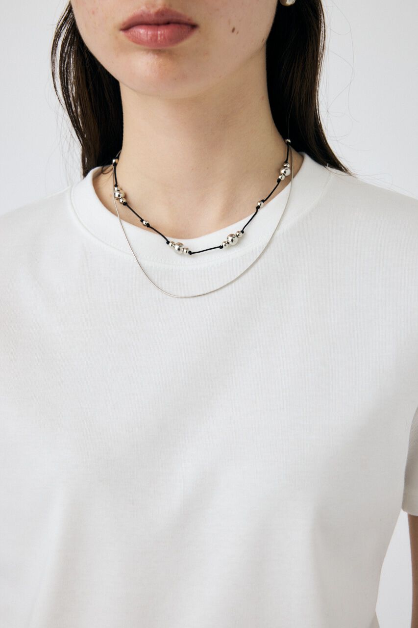 MOUSSY「SUVIN GIZA  CN TEE」|Tシャツ・カットソー|