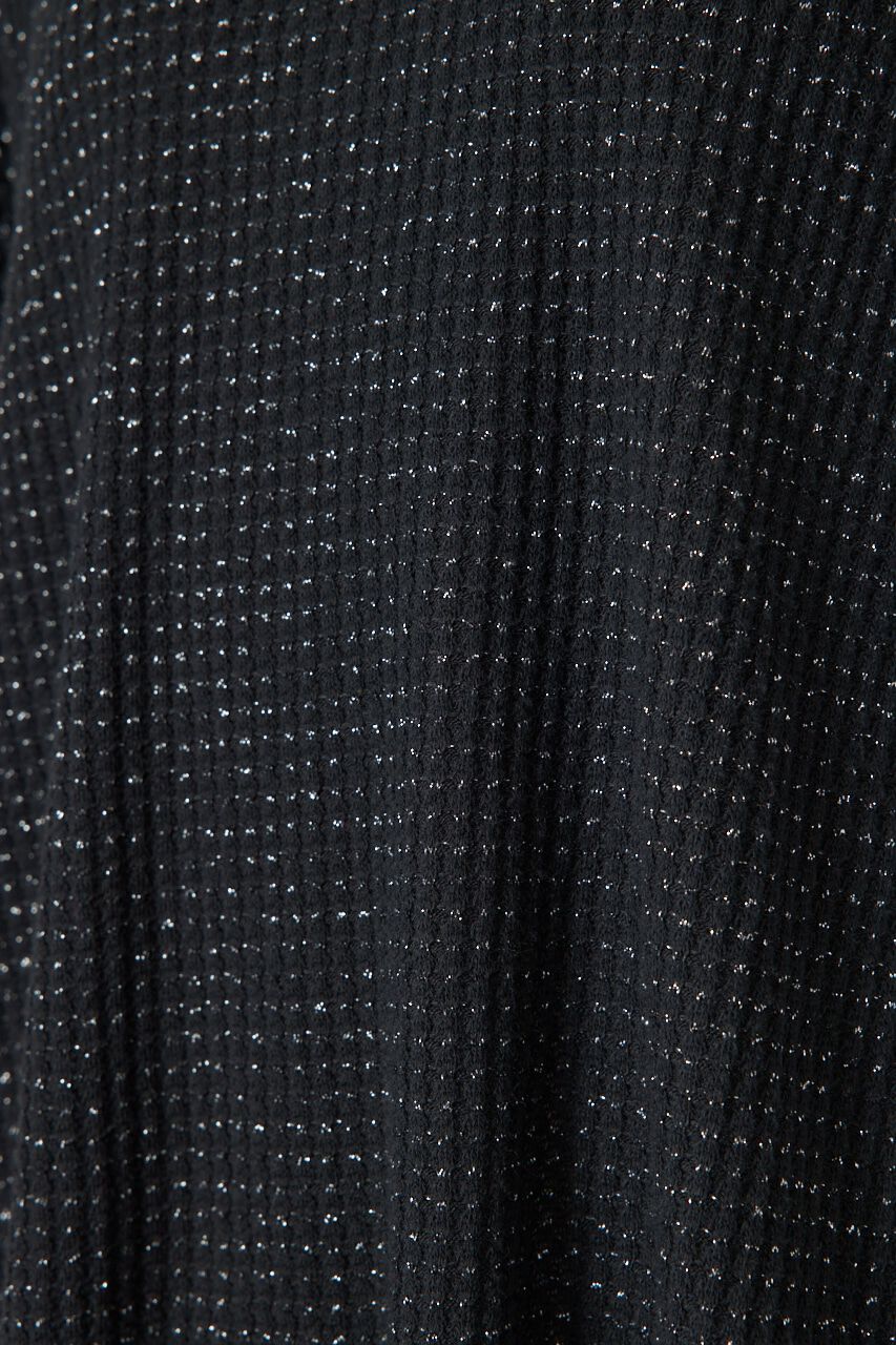 RODEO CROWNS「ラメワッフルトップス」|Tシャツ・カットソー|