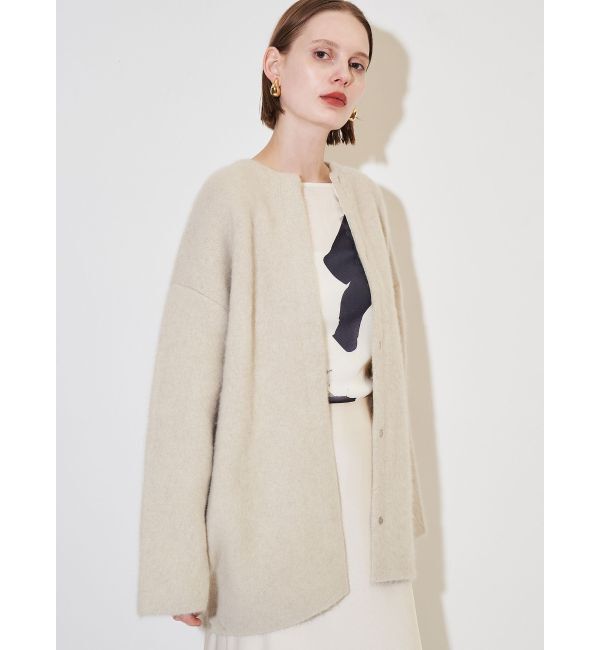 ELENDEEK「CN RACCOON MIX WCD」|カーディガン|