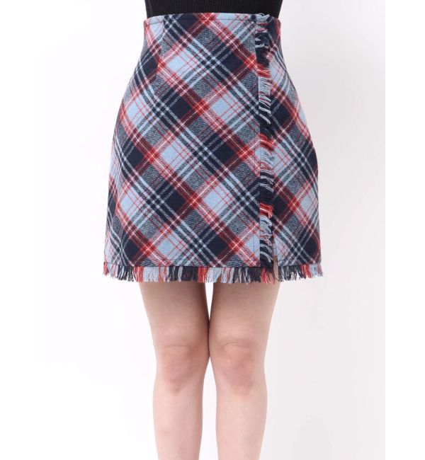 RESEXXY「フリンジラップミニスカート」|スカート|