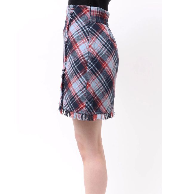 RESEXXY「フリンジラップミニスカート」|スカート|