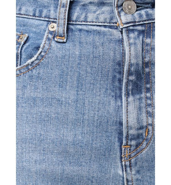 Ungrid「ヘムデザインストレッチデニム」|デニム|