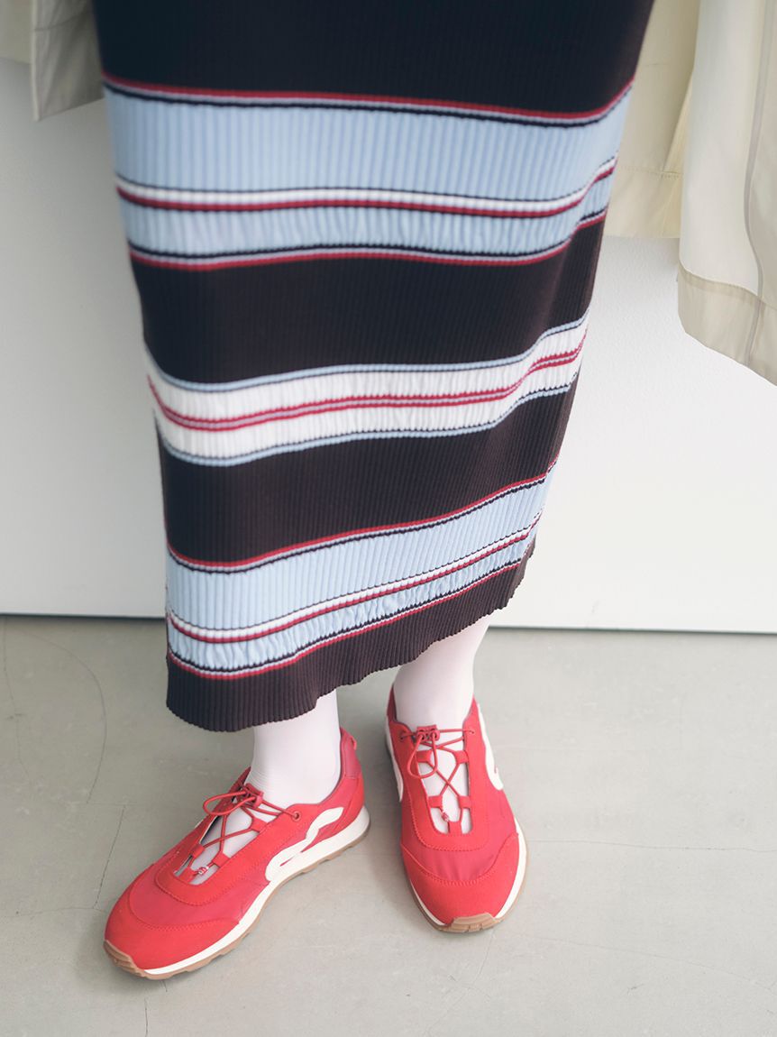 emmi atelier「【em】メリージェーンスニーカー」|スニーカー|RED