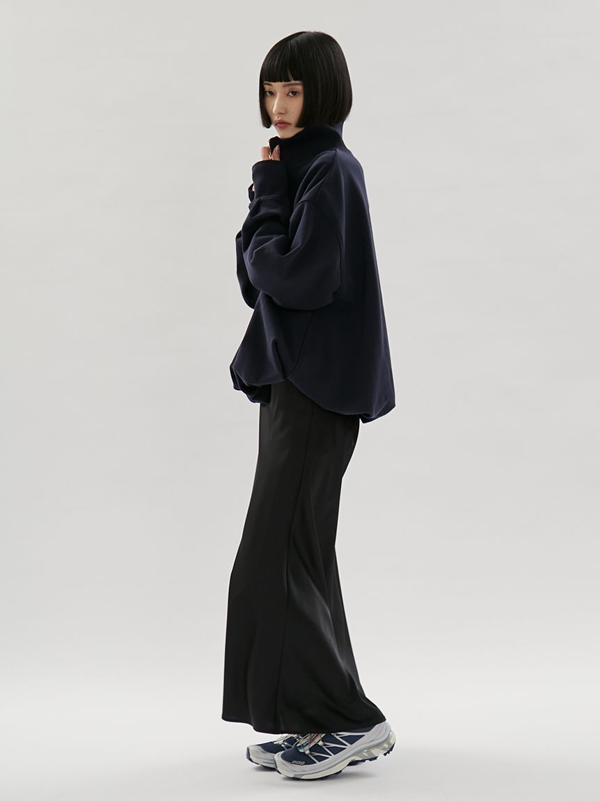 emmi atelier「【em】ハーフジップスウェット【セットアップ対応】」|スウェット・ジャージ|