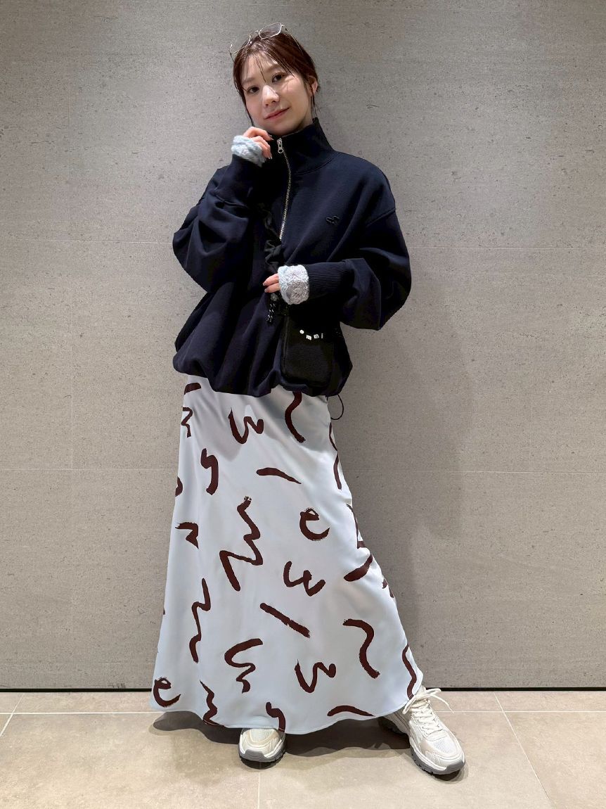 emmi atelier「【em】ハーフジップスウェット【セットアップ対応】」|スウェット・ジャージ|