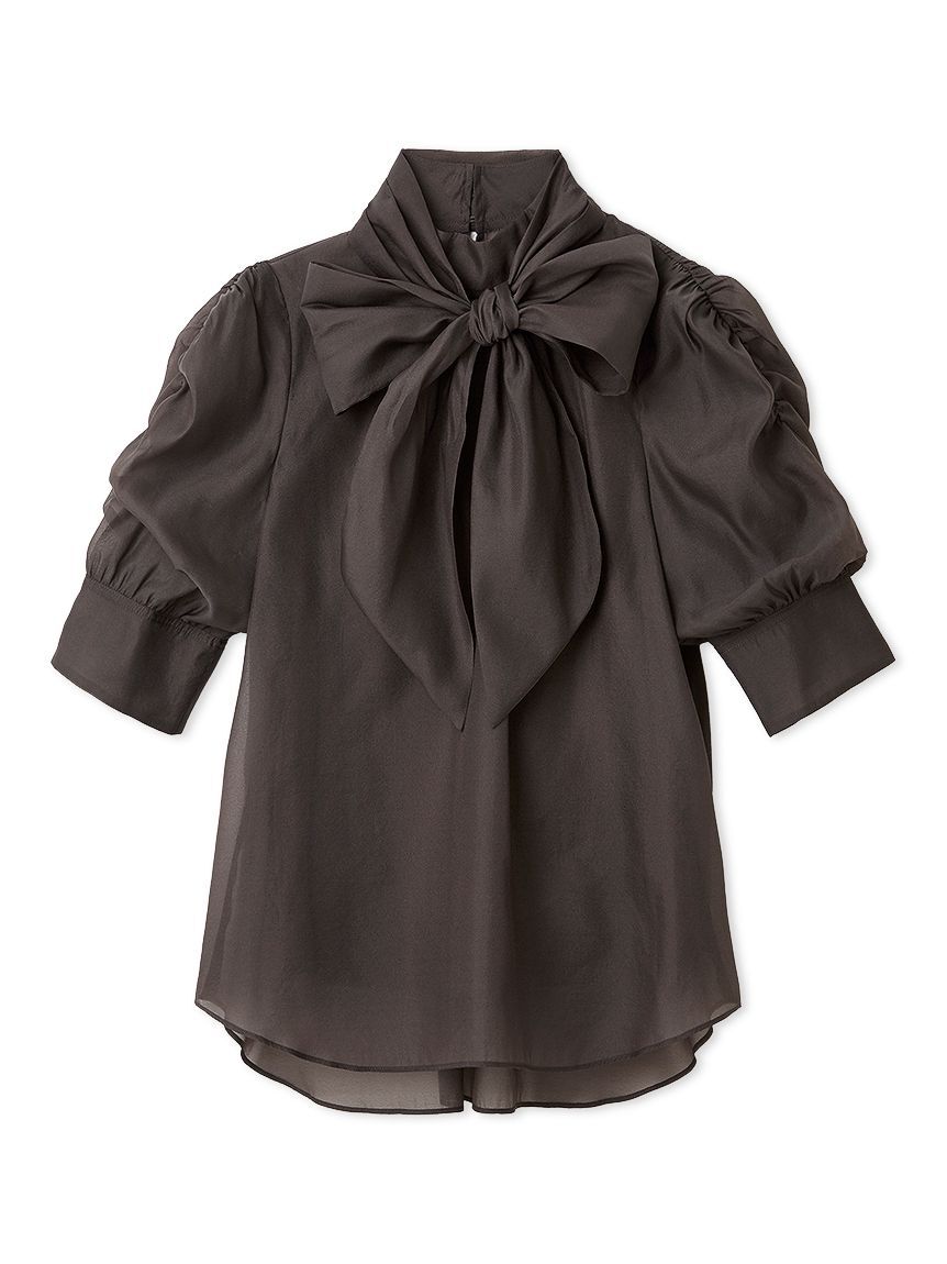 LILY BROWN「オーガンザボウタイブラウス」|シャツ・ブラウス|CGRY