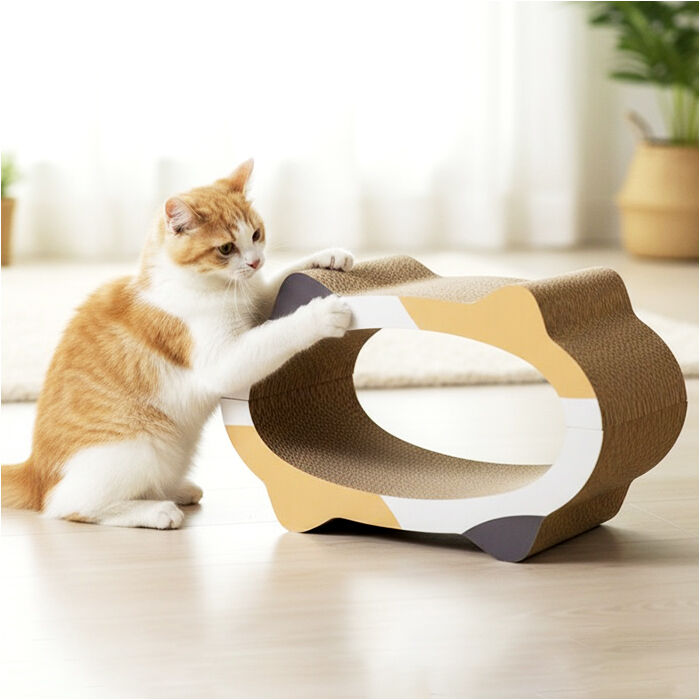 BACKYARD FAMILY「猫爪とぎベッド 通販 猫 爪とぎ 猫用爪とぎ ダンボール ベッド ペットベッド 猫ベッド 爪研ぎ」|その他|