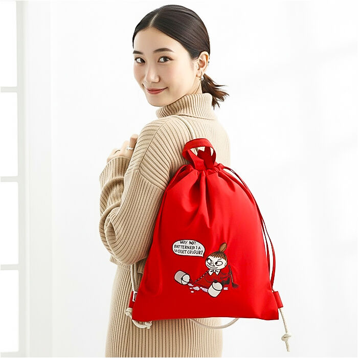 BACKYARD FAMILY「ナップザック ムーミン 通販 ナップサック リュック レディース リュックサック ナイロン バッグ」|リュック|